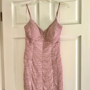 Sue Wong mauve cocktail dress, light beading